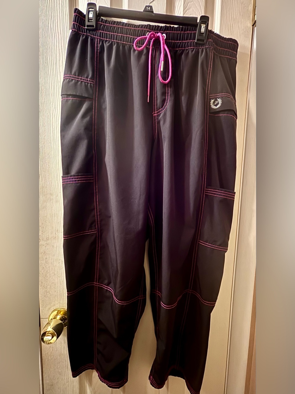 Pink Victoria secret with Pink Stitching and Drawstring